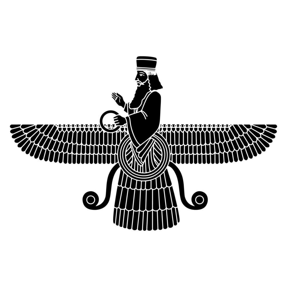 Happy Jamshedi Navroz festival background of Parsi vector