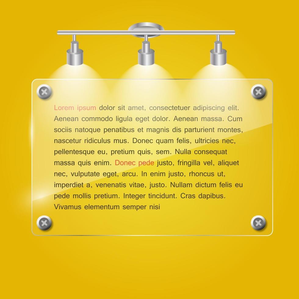 Realistic Glass Frames. Vector Illustration 3212419 Vector Art at Vecteezy
