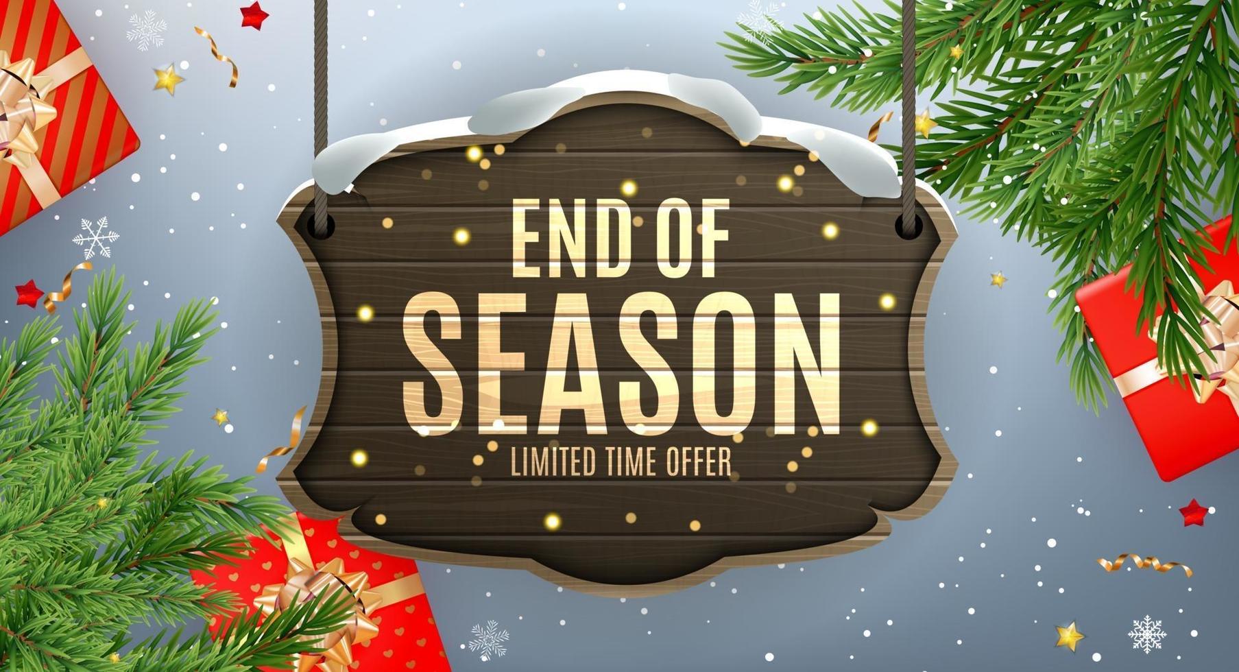 Winter End of Season Sale Background Design. 3212636 Vector Art at Vecteezy