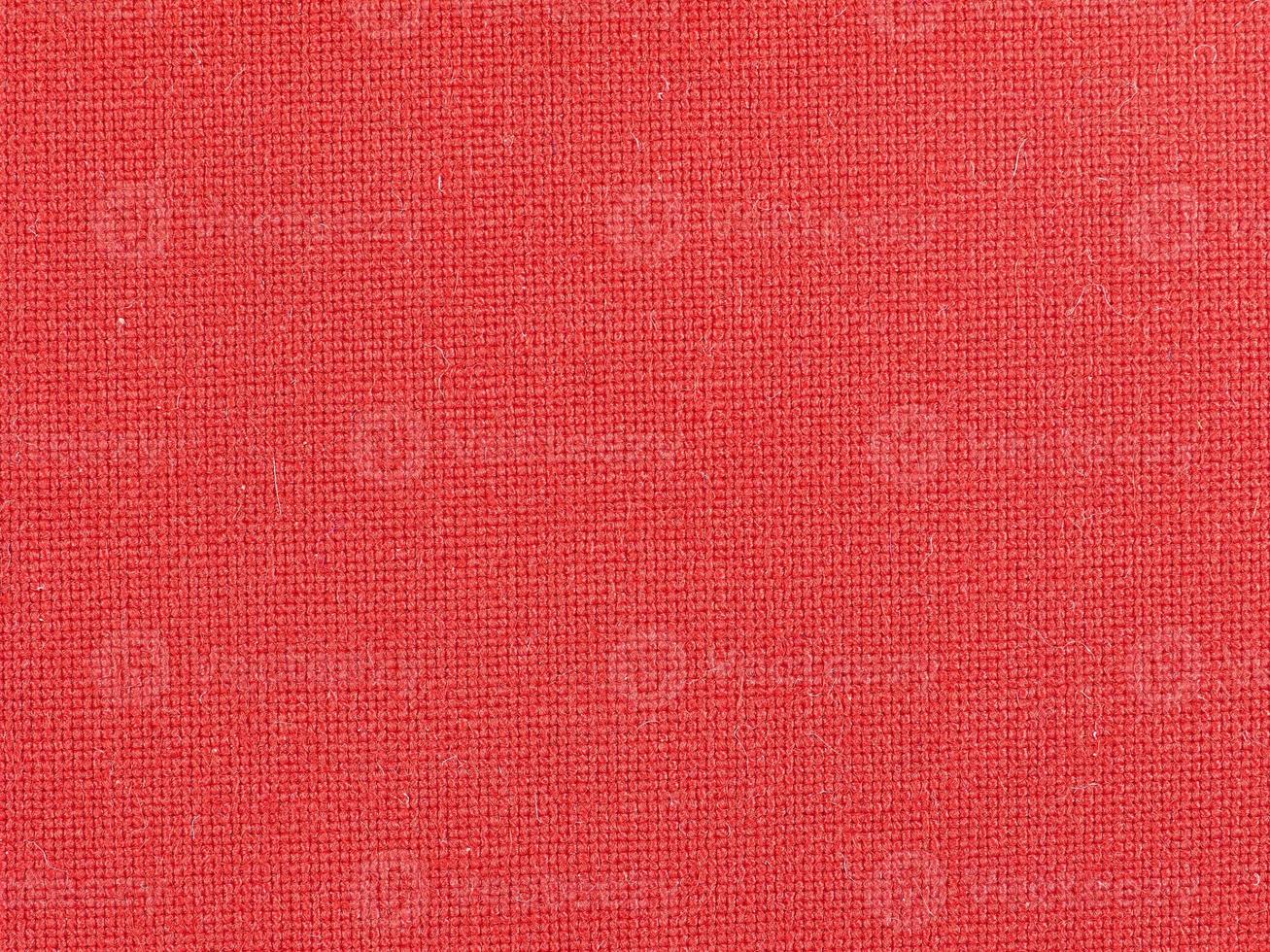 Red fabric background photo