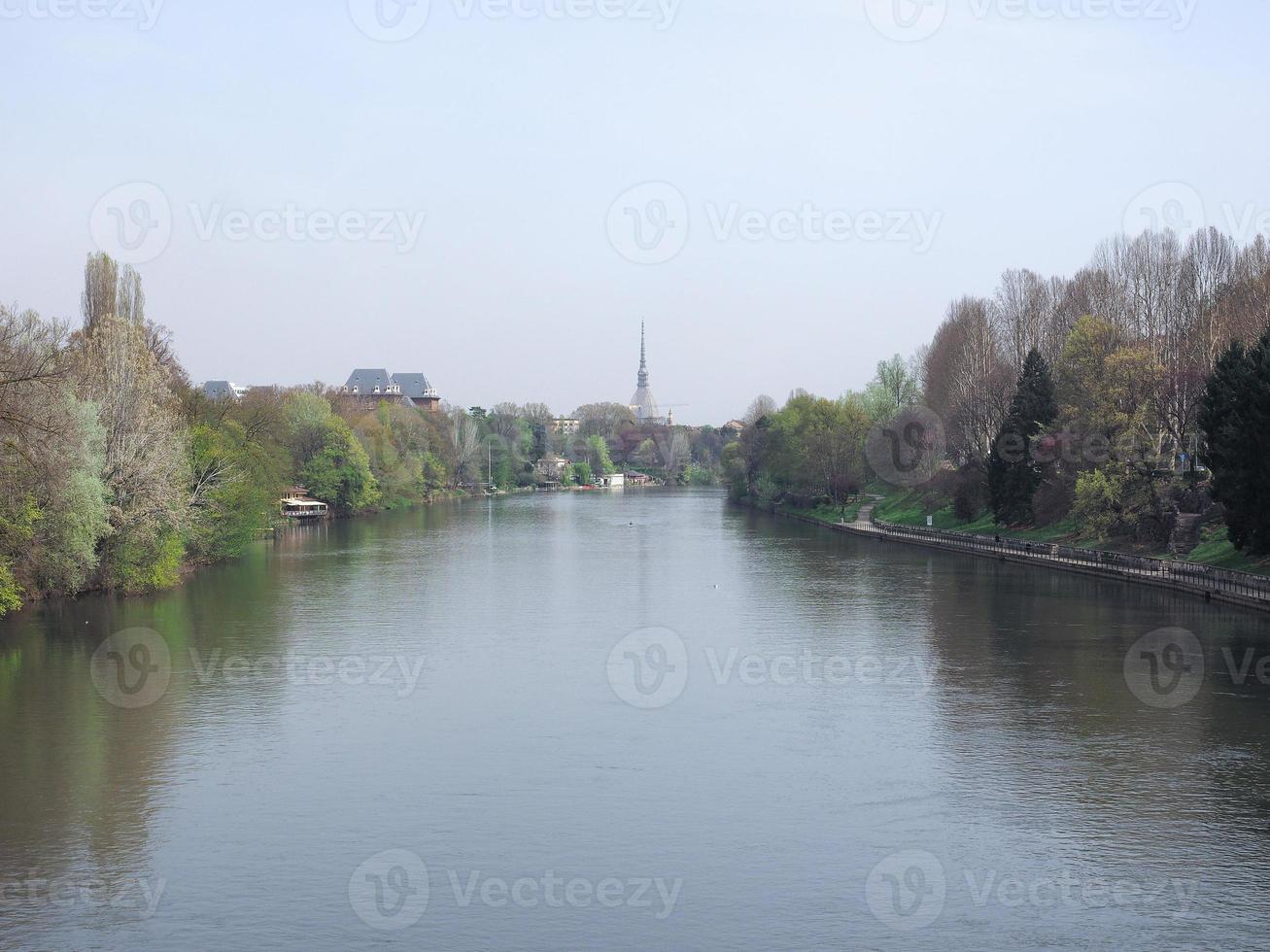 River Po in Turin photo