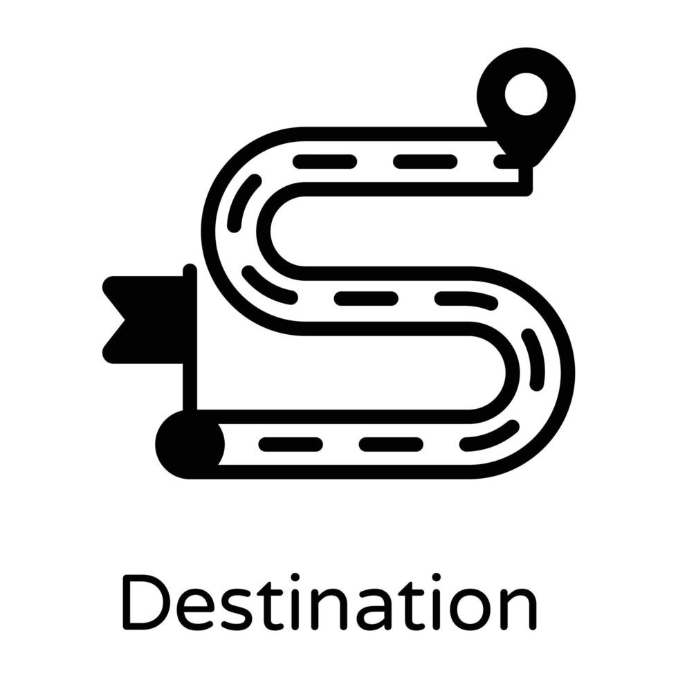 Destination  and Location pin vector