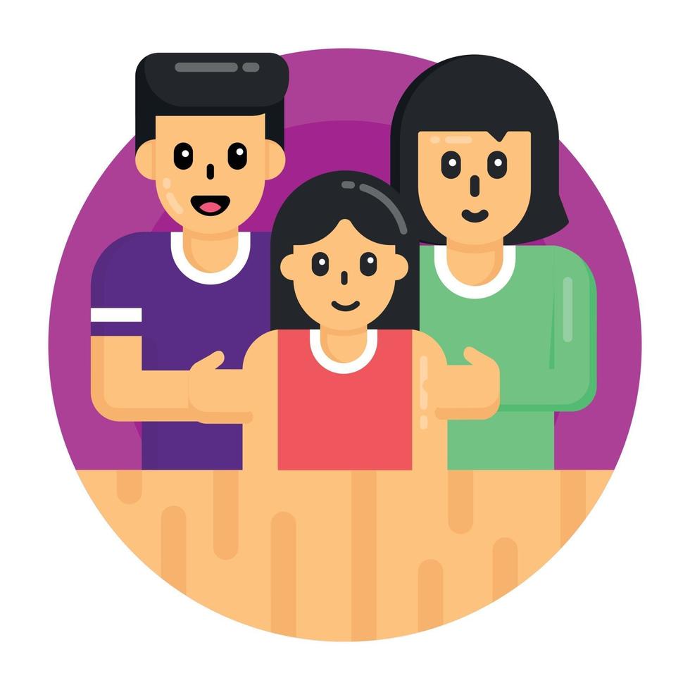 Family and parents vector