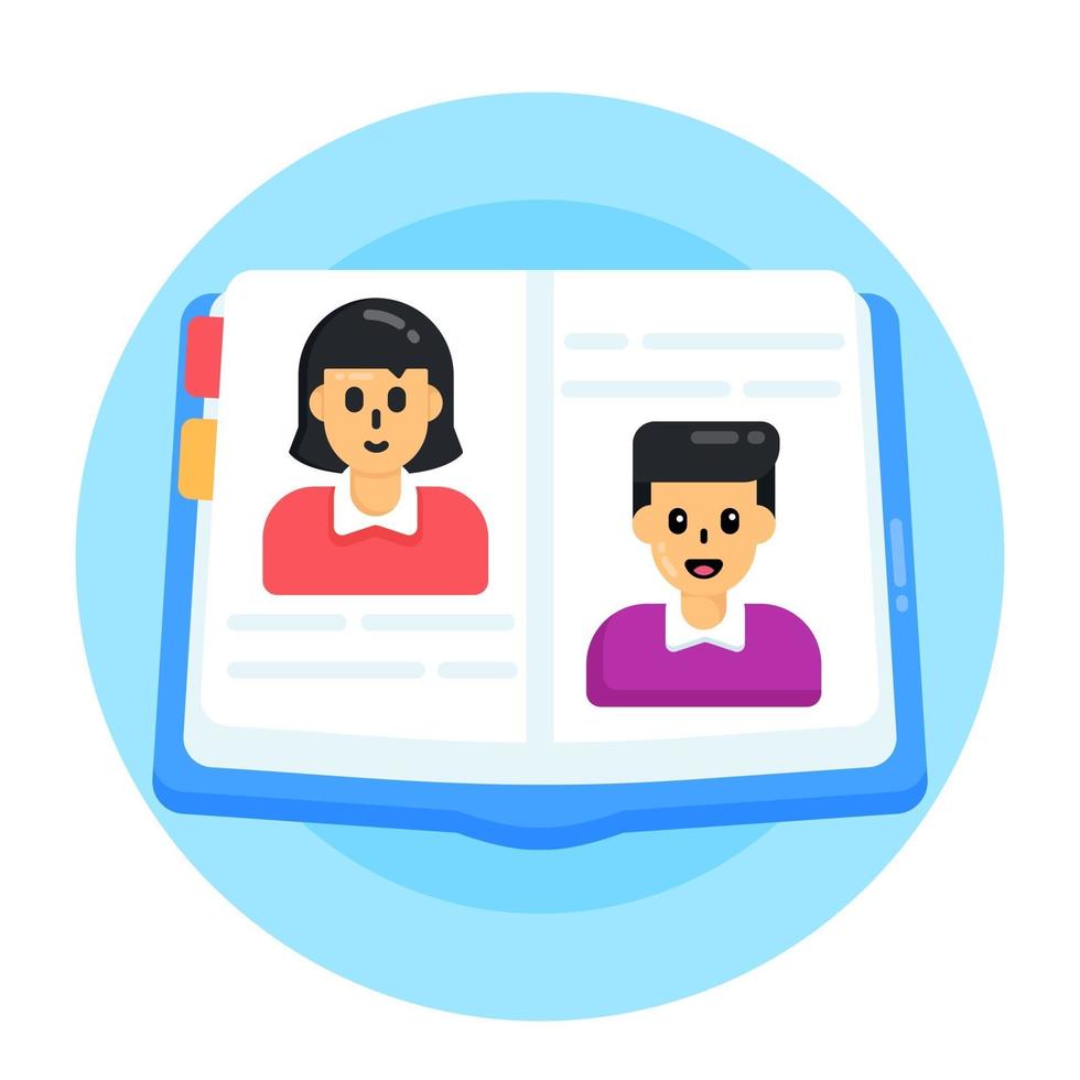 Open Book and Education vector