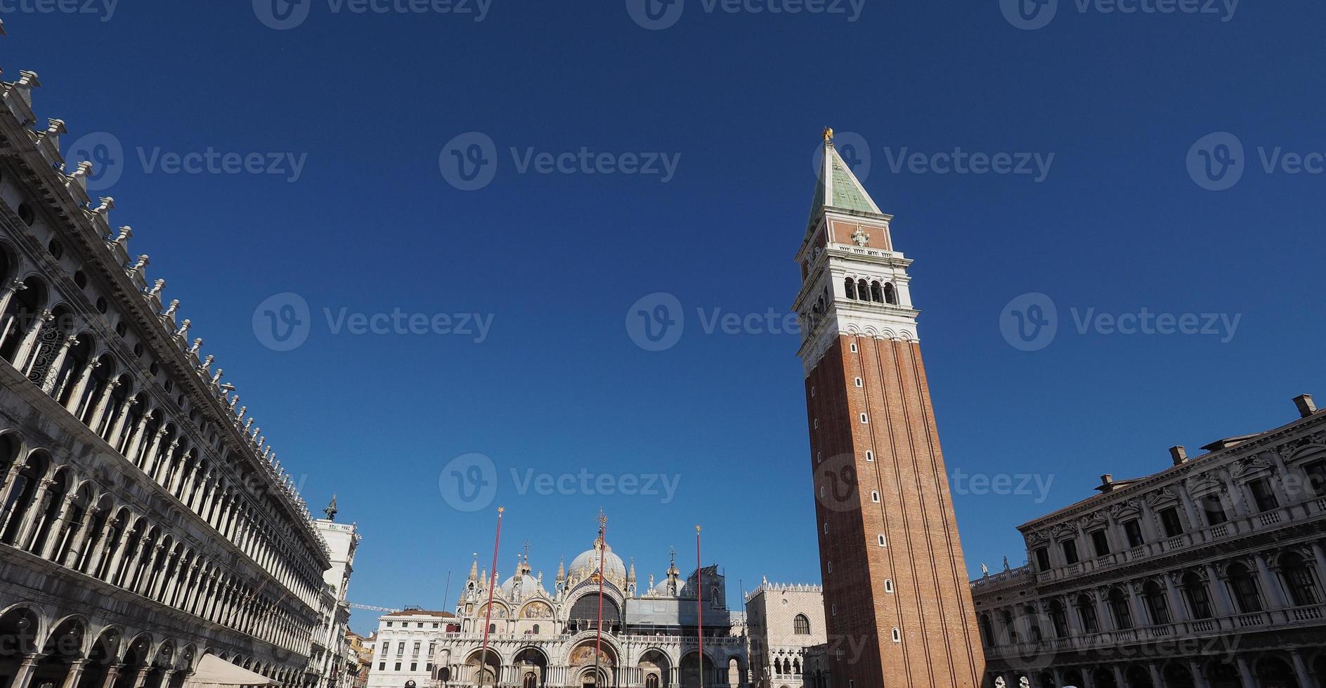 St Mark square in Venice photo