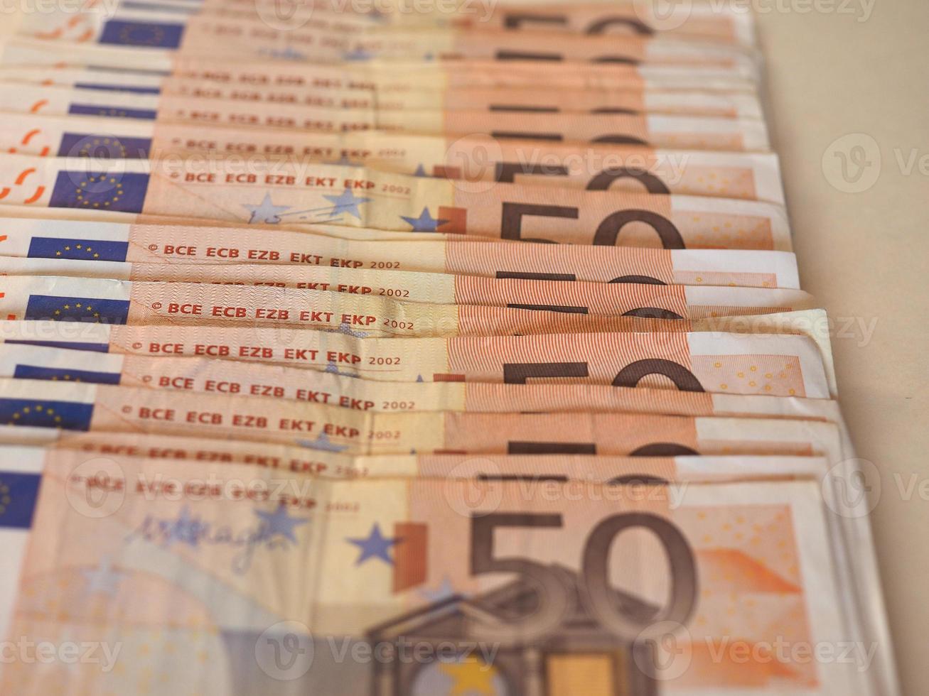 Euro EUR notes, European Union EU photo