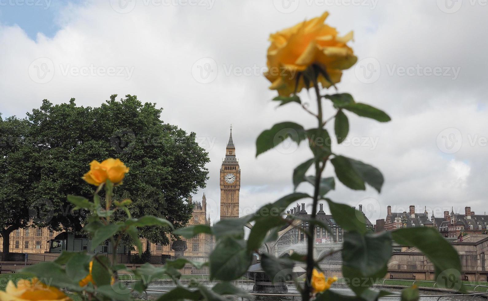 casas del parlamento en londres foto