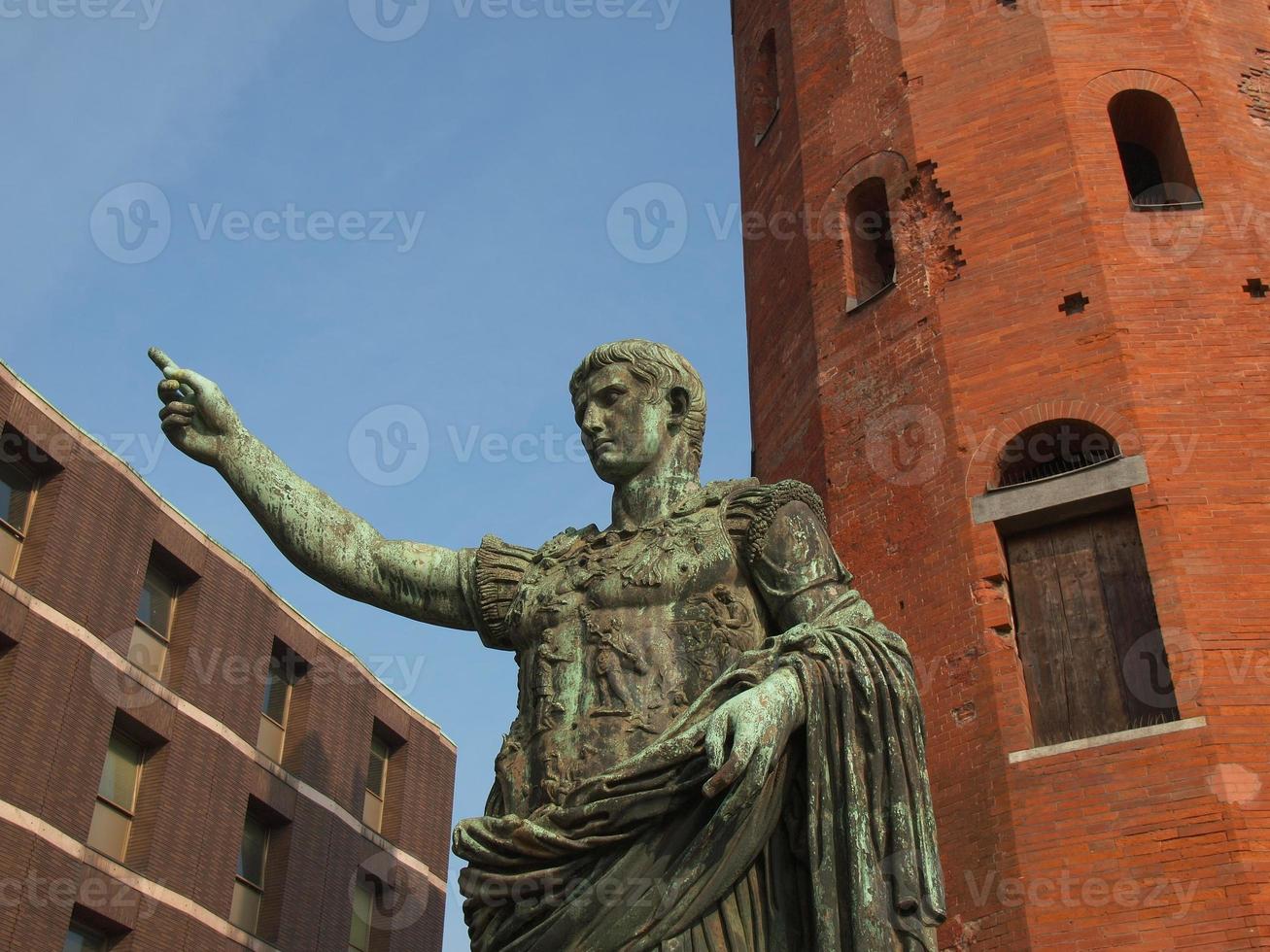 Caesar Augustus statue photo