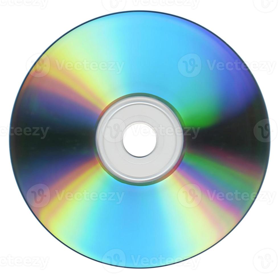 CD or DVD isolated photo