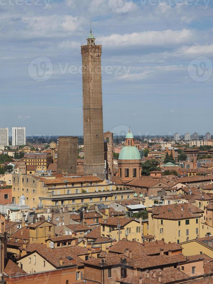 Aerial view of Bologna photo