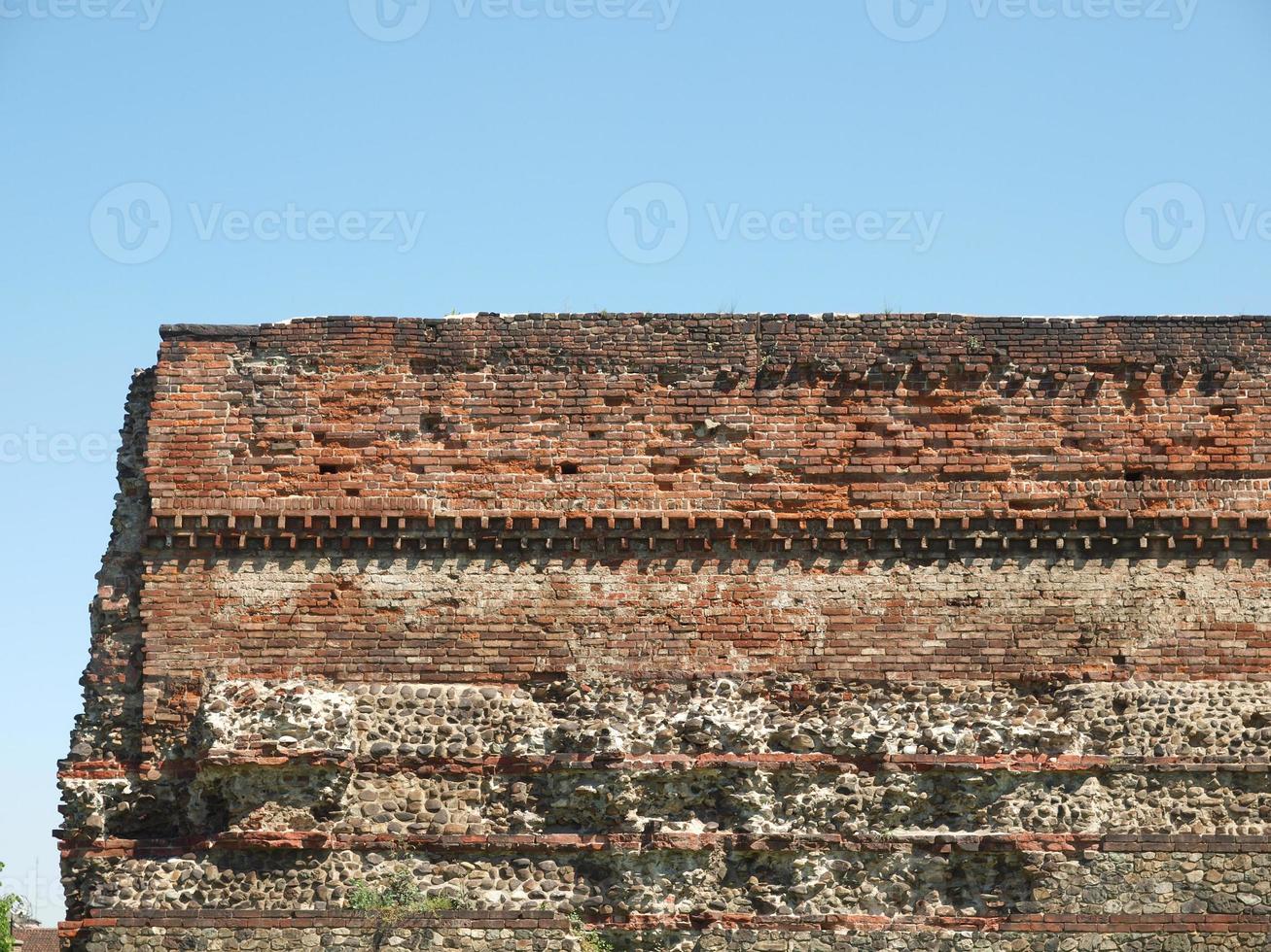 muralla romana, turín foto