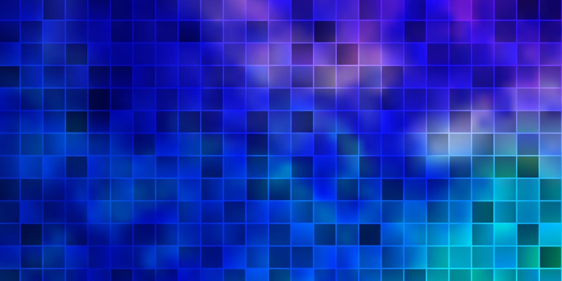 Light Pink, Blue vector pattern in square style.