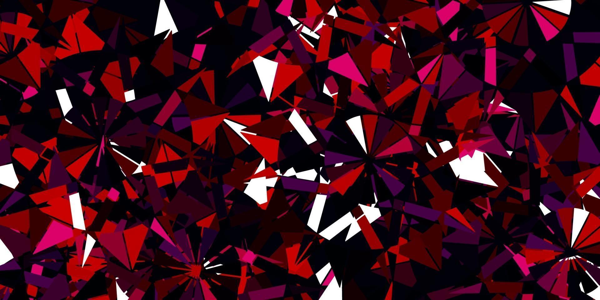 Light Blue, Red vector backdrop with xmas snowflakes.