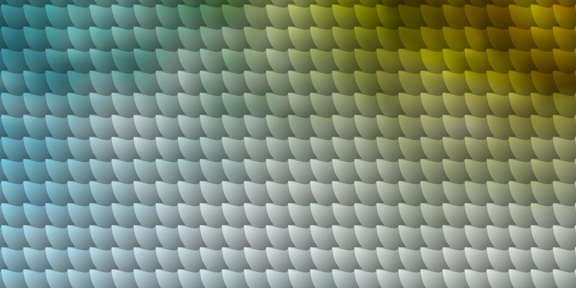 Light Blue, Yellow vector texture in rectangular style.