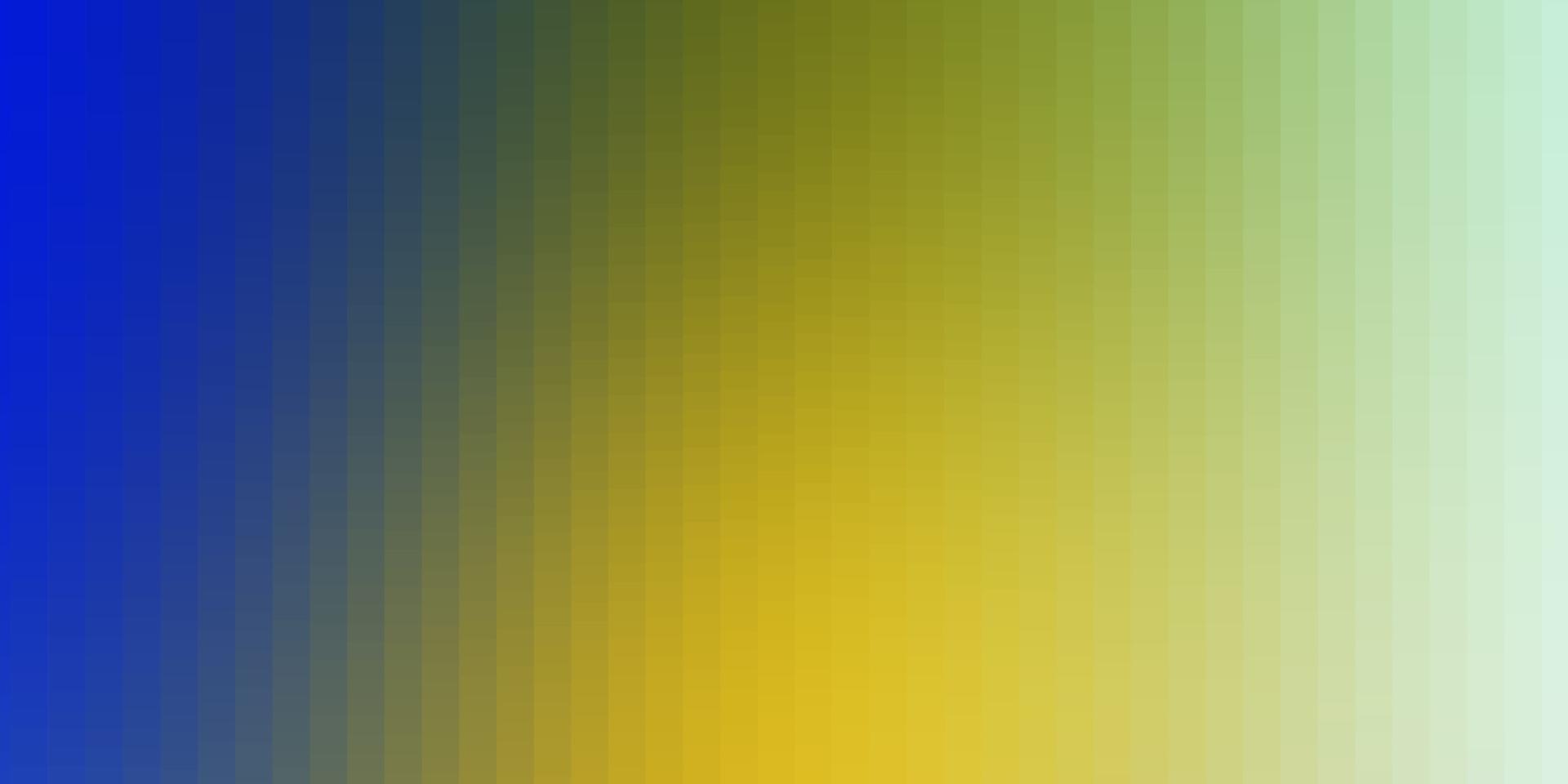 Light Blue, Yellow vector texture in rectangular style.