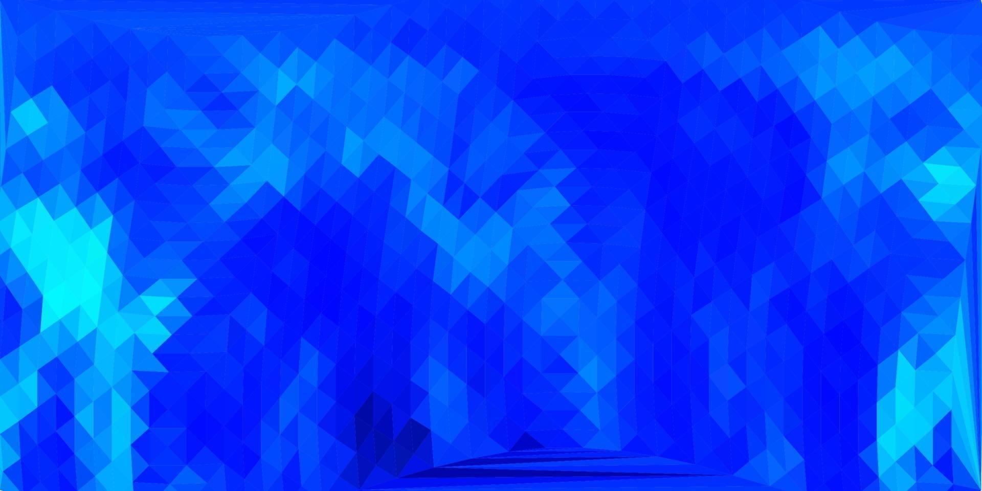Dark blue vector gradient polygon layout.