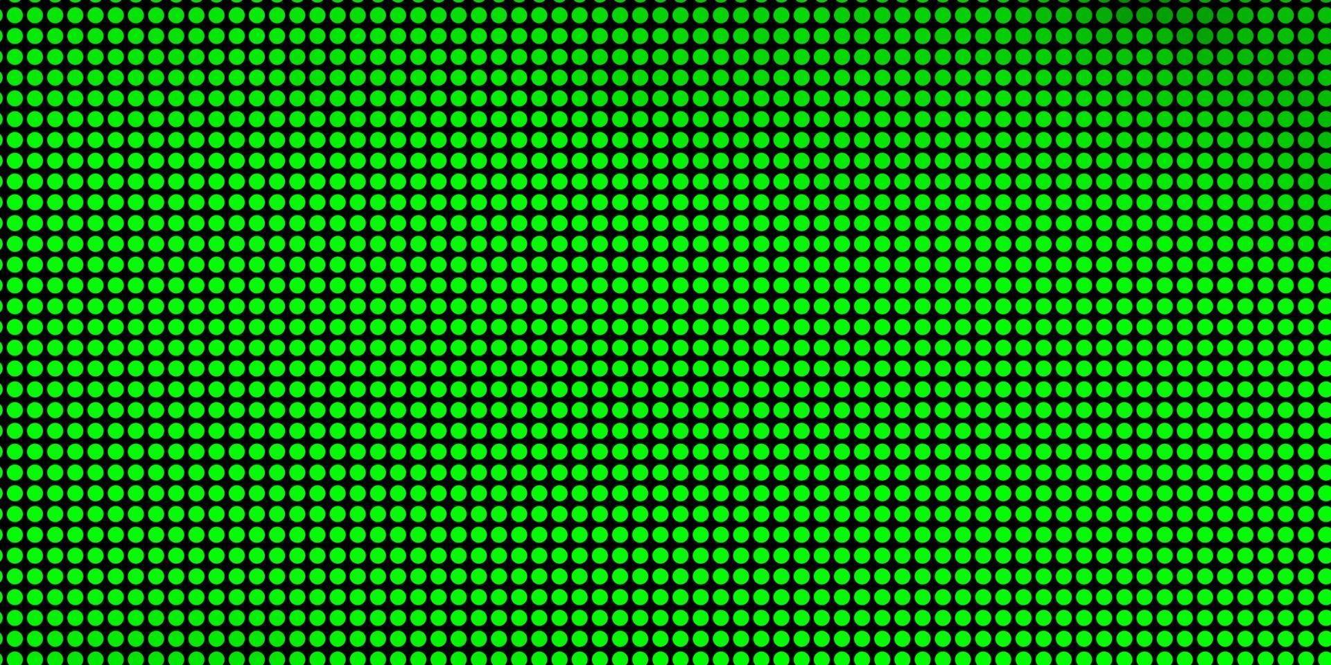 Light Green vector pattern with spheres.