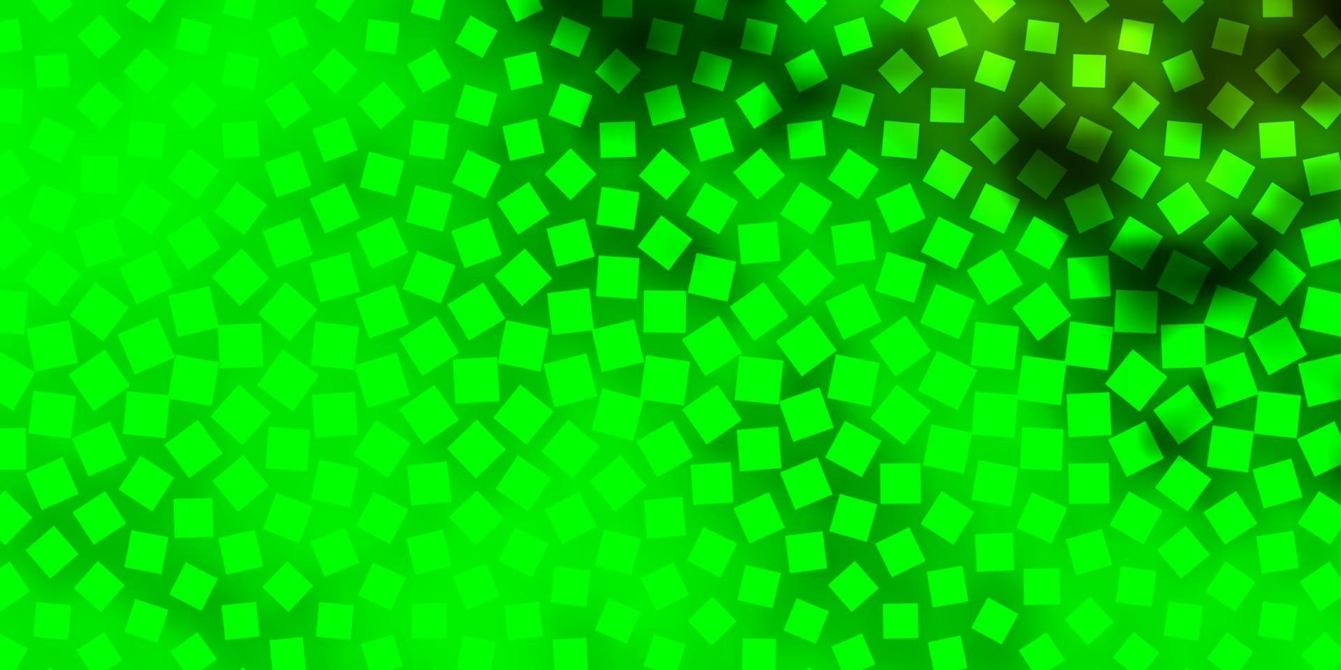 Light Green, Yellow vector pattern in square style.