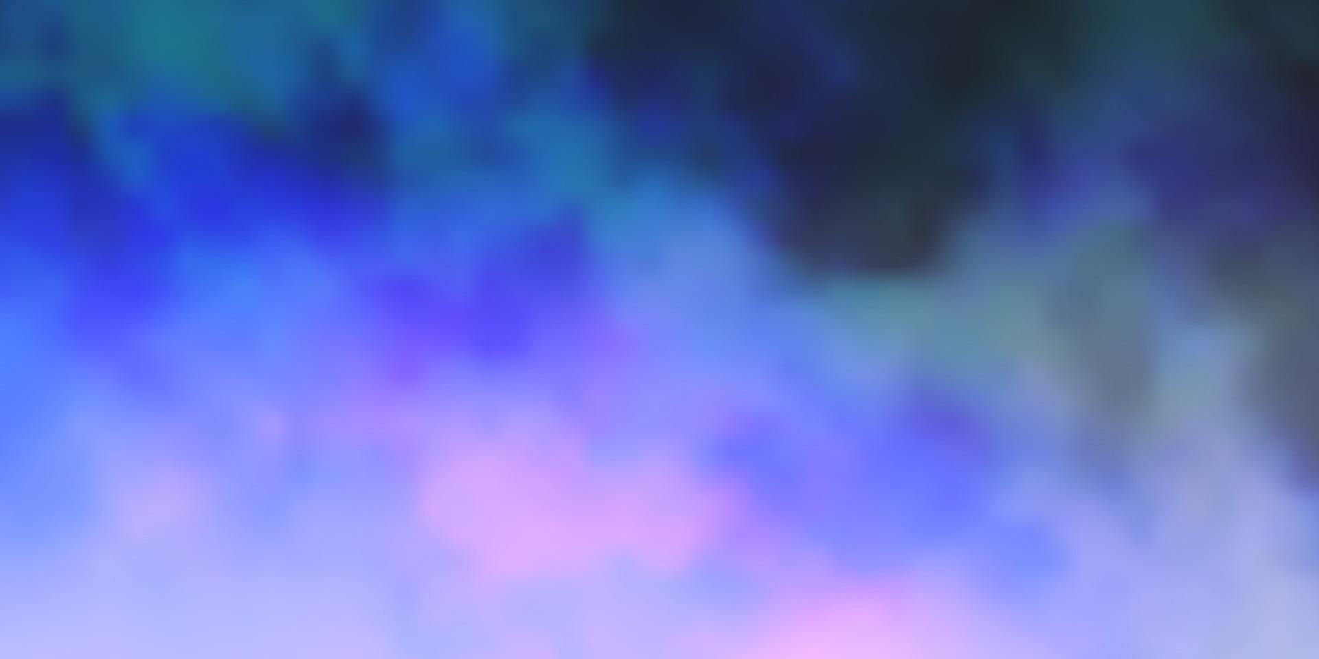 Dark Pink, Blue vector texture with cloudy sky.