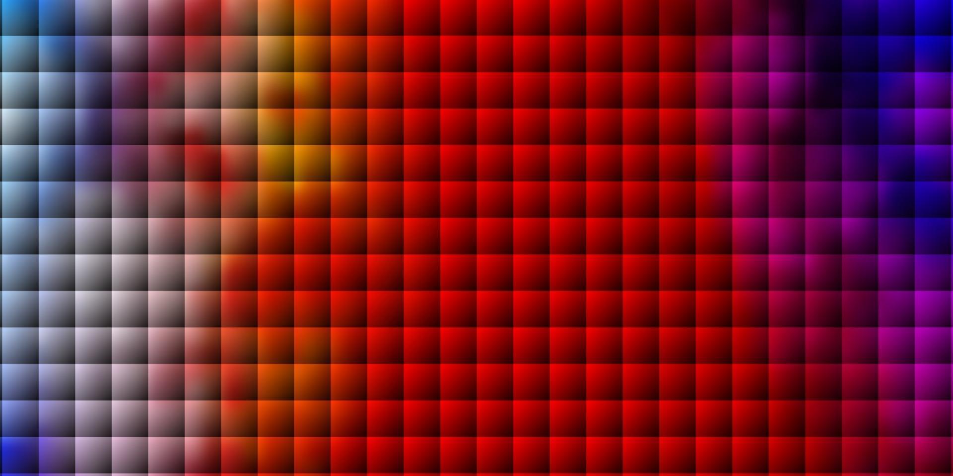 Light Multicolor vector texture in rectangular style.