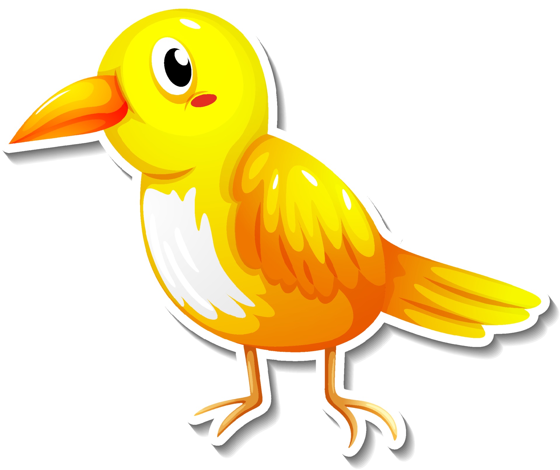 Cute little bird cartoon animal sticker 3214928 Vector Art at Vecteezy Cute little bird cartoon animal sticker 3214928 Vector Art at Vecteezy