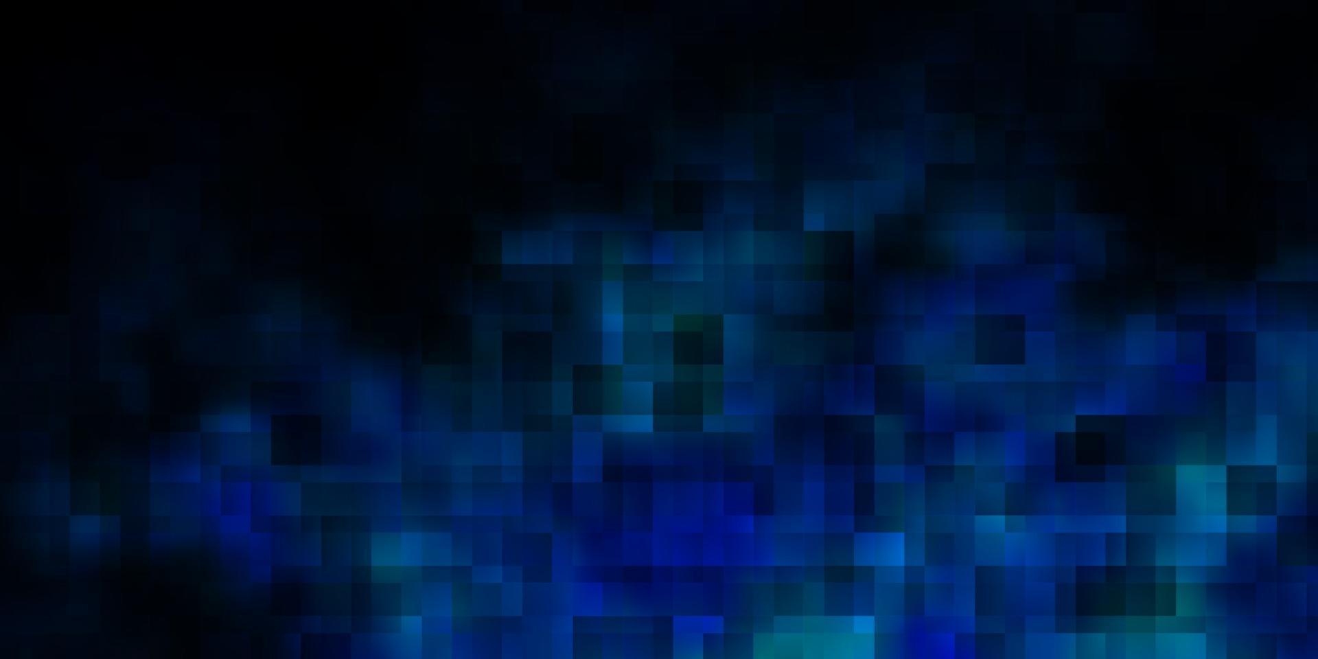 Dark BLUE vector background in polygonal style.