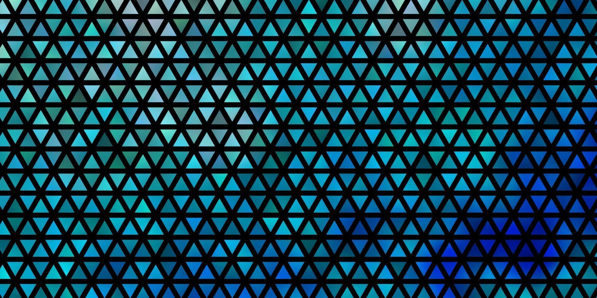 Light BLUE vector pattern with polygonal style.