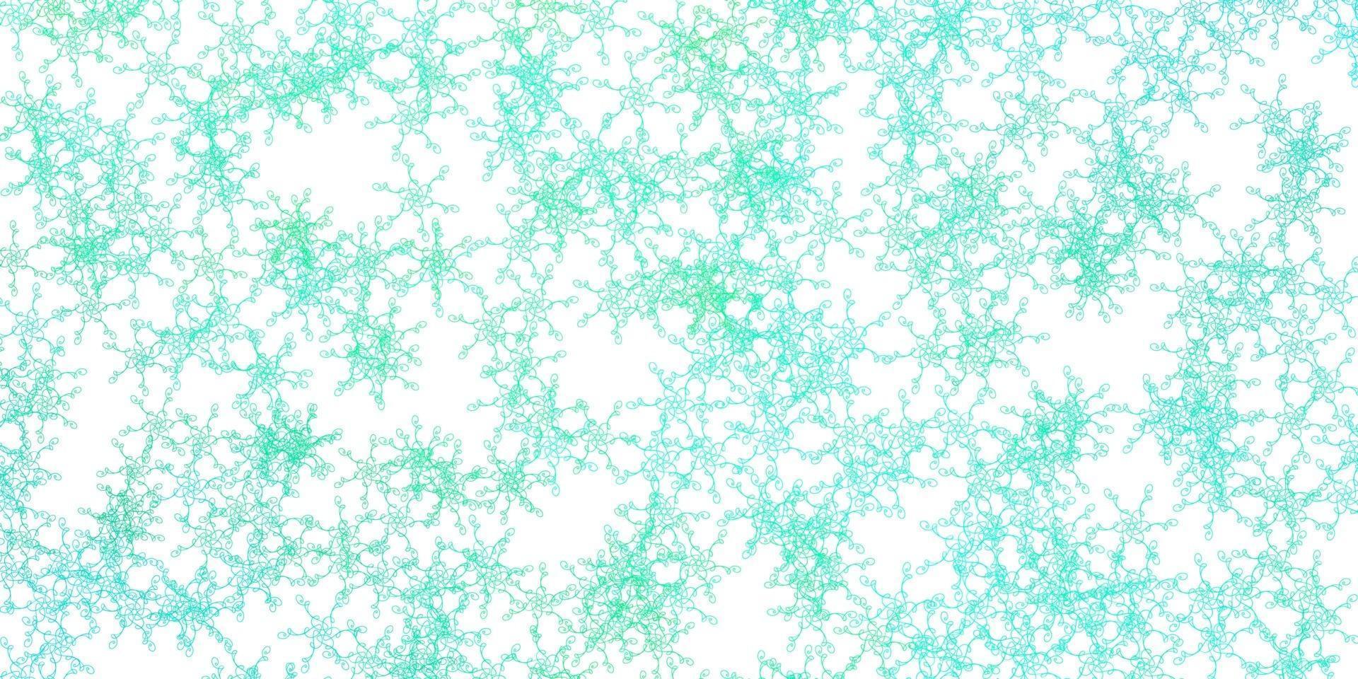 Light Green vector background with bows.