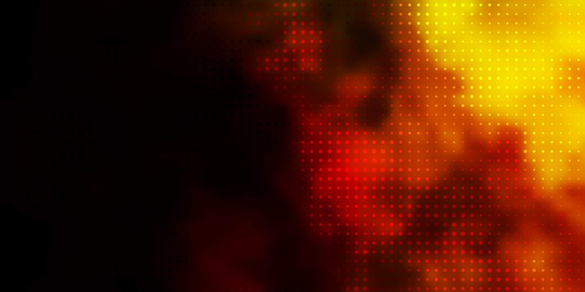 Fondo de vector rojo oscuro, amarillo con puntos. 3215303 Vector en ...