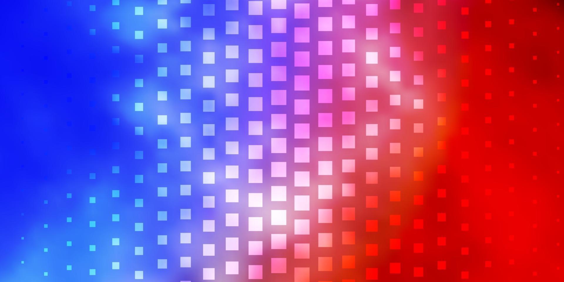 Light Blue, Red vector backdrop with rectangles.