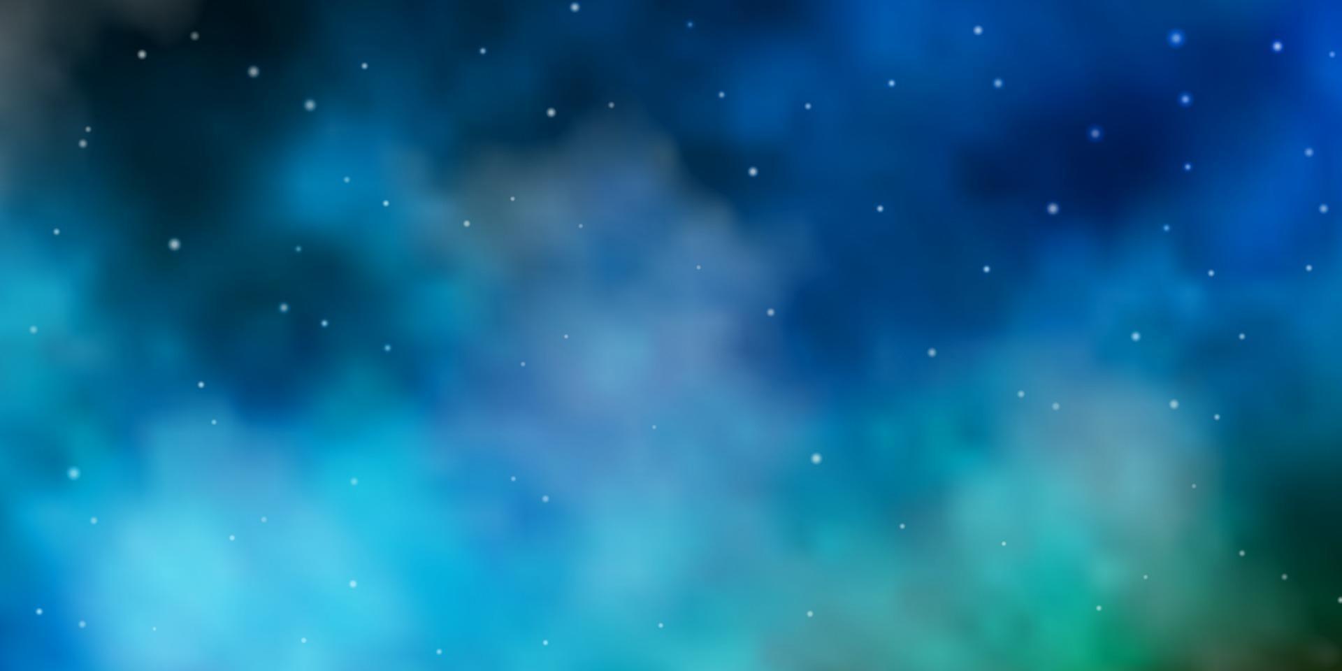 Light Blue, Red vector texture with beautiful stars.