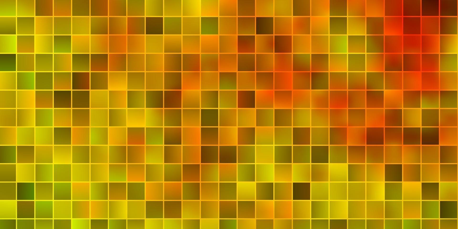 Light Green, Yellow vector texture in rectangular style.