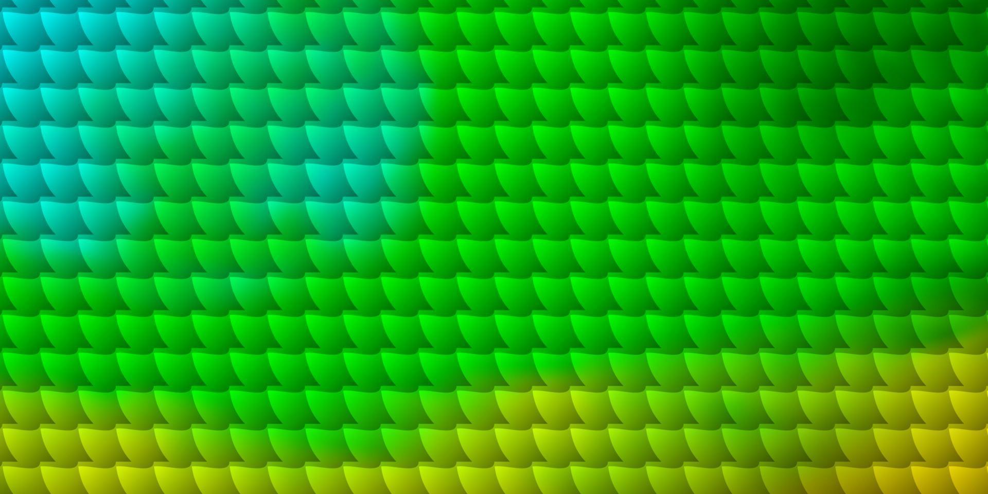 Light Green, Yellow vector pattern in square style.