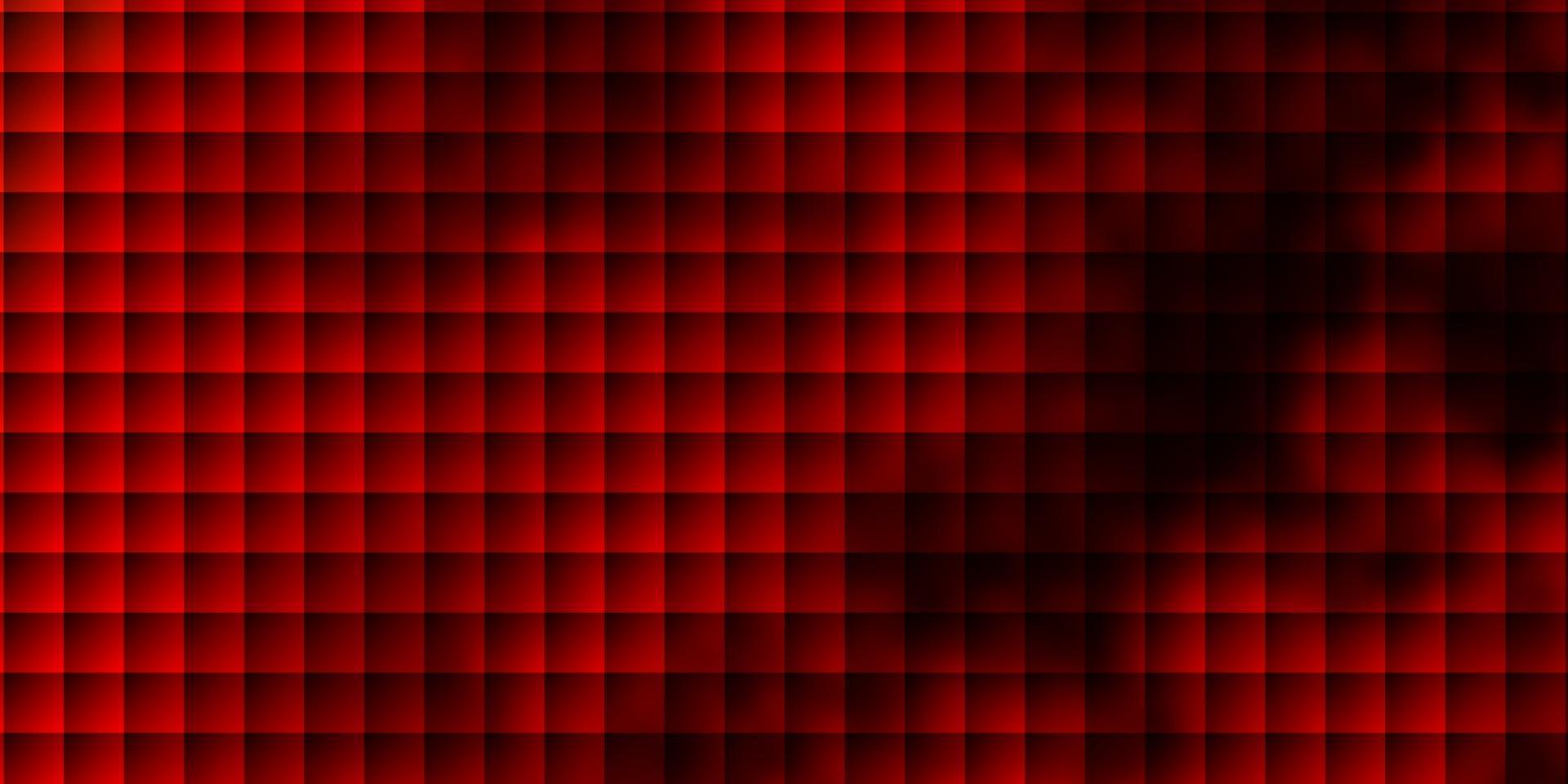 Dark Orange vector pattern in square style.