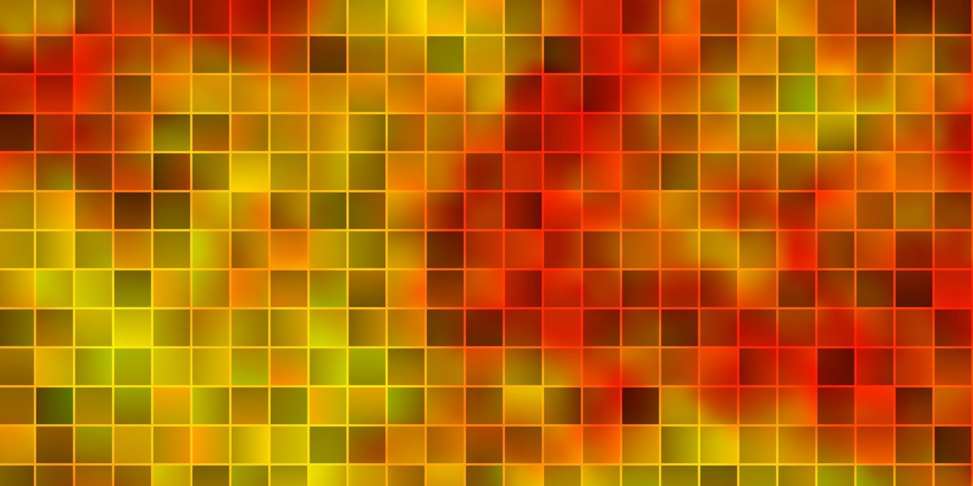 Light Orange vector pattern in square style.