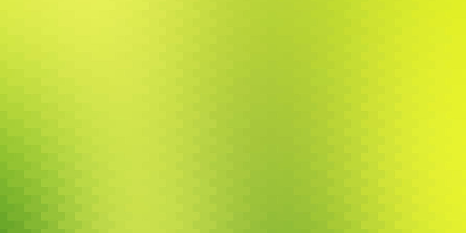 Light Green, Yellow vector backdrop with rectangles.