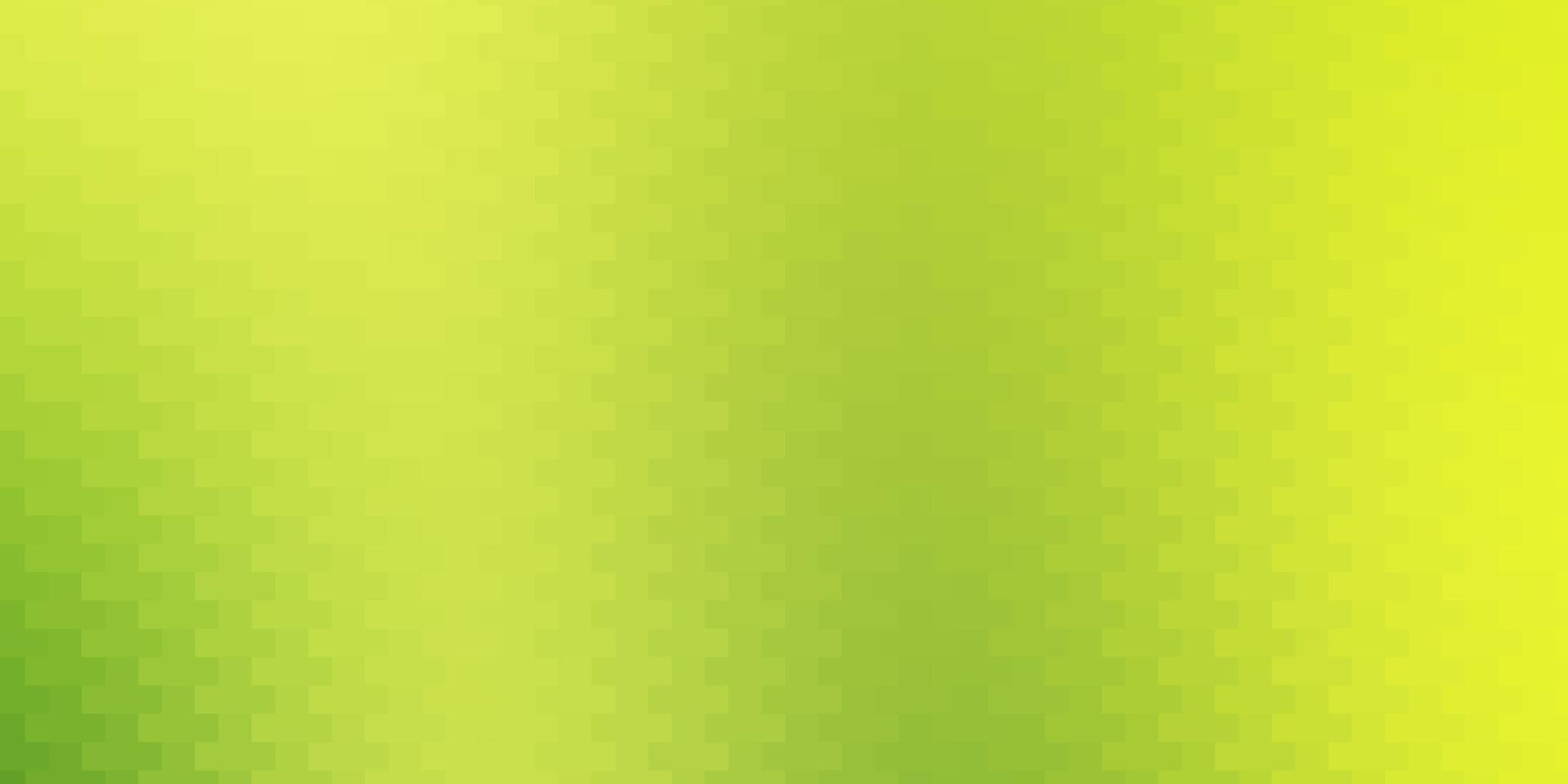 Fondo de vector verde claro, amarillo con rectángulos.