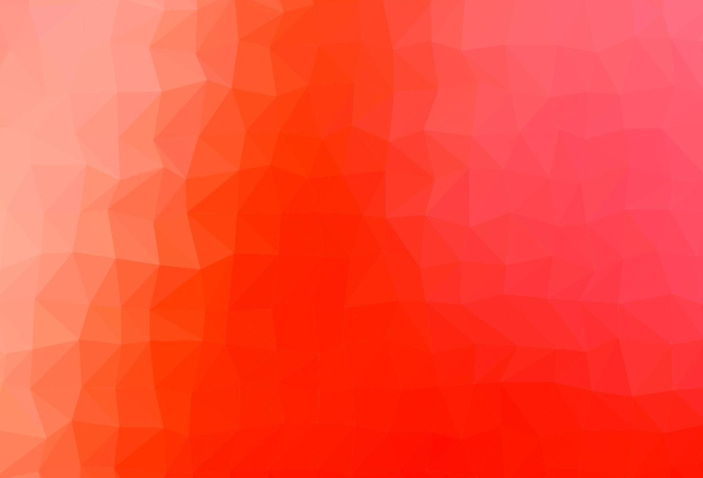Light Red vector polygon abstract layout.