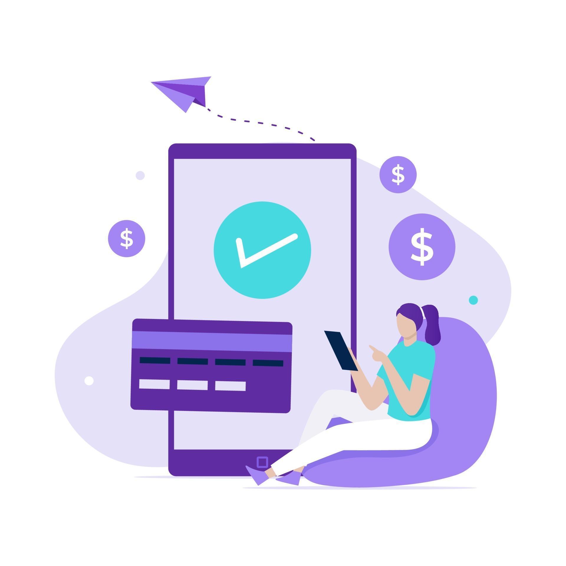 Digital payment illustration concept design 3216273 Vector Art at Vecteezy