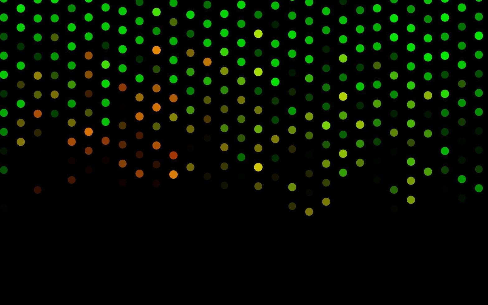 Dark Green, Red vector template with circles.