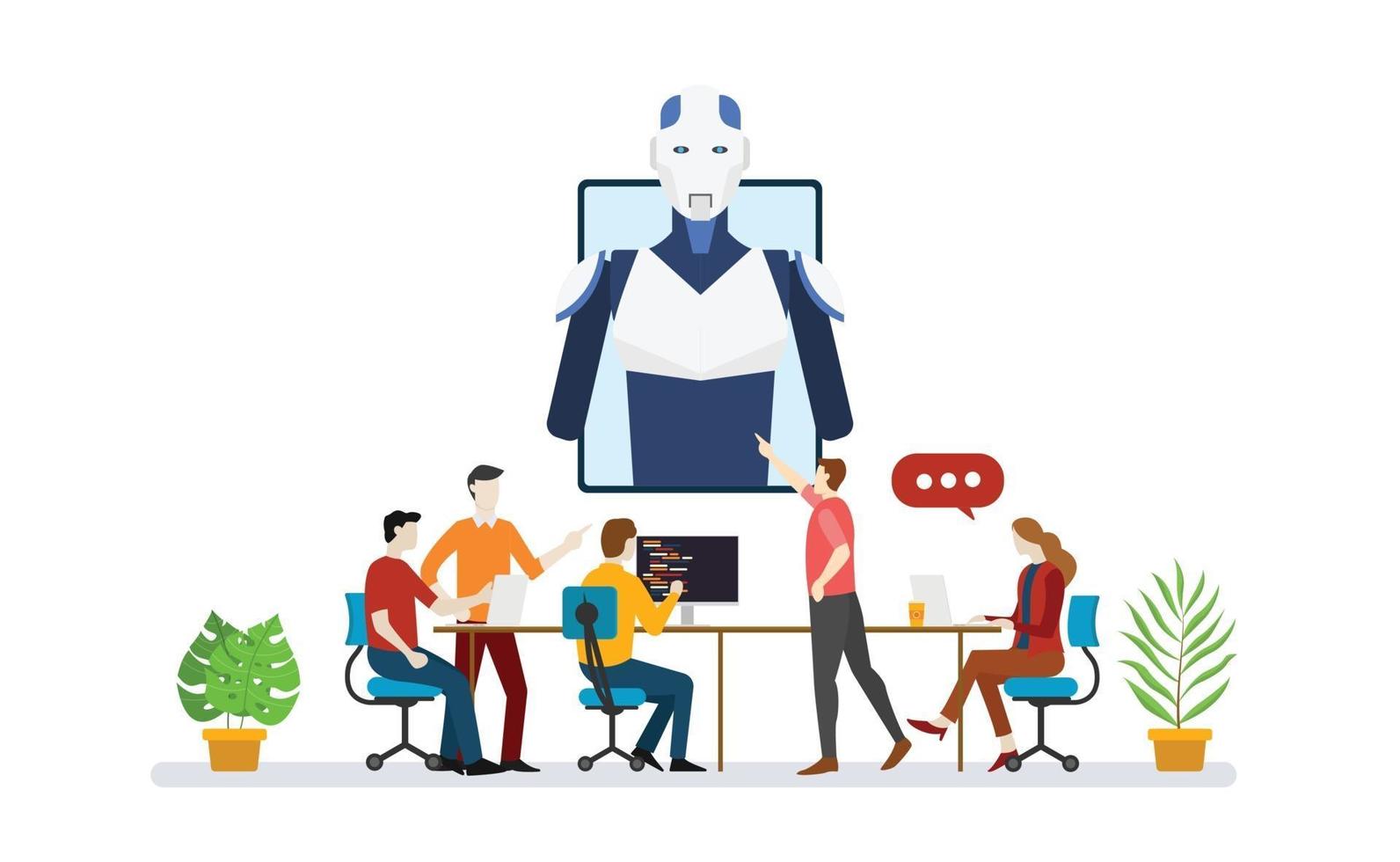 Ai Artificial Intelligence Robot Team Developer Programmer 3216651 ai-artificial-intelligence-robot-team-developer-programmer-3216651