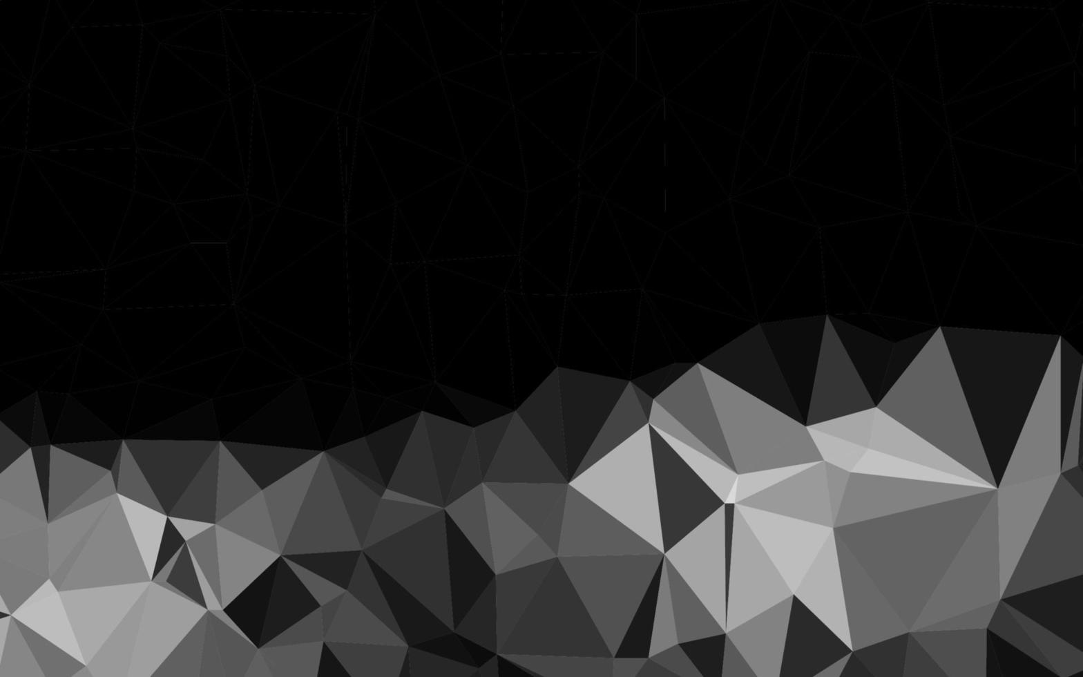 Plata clara, telón de fondo de mosaico abstracto vector gris.