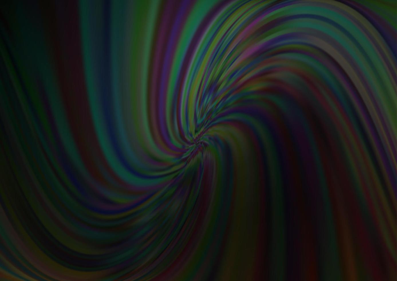 plantilla de vector verde oscuro con líneas abstractas.