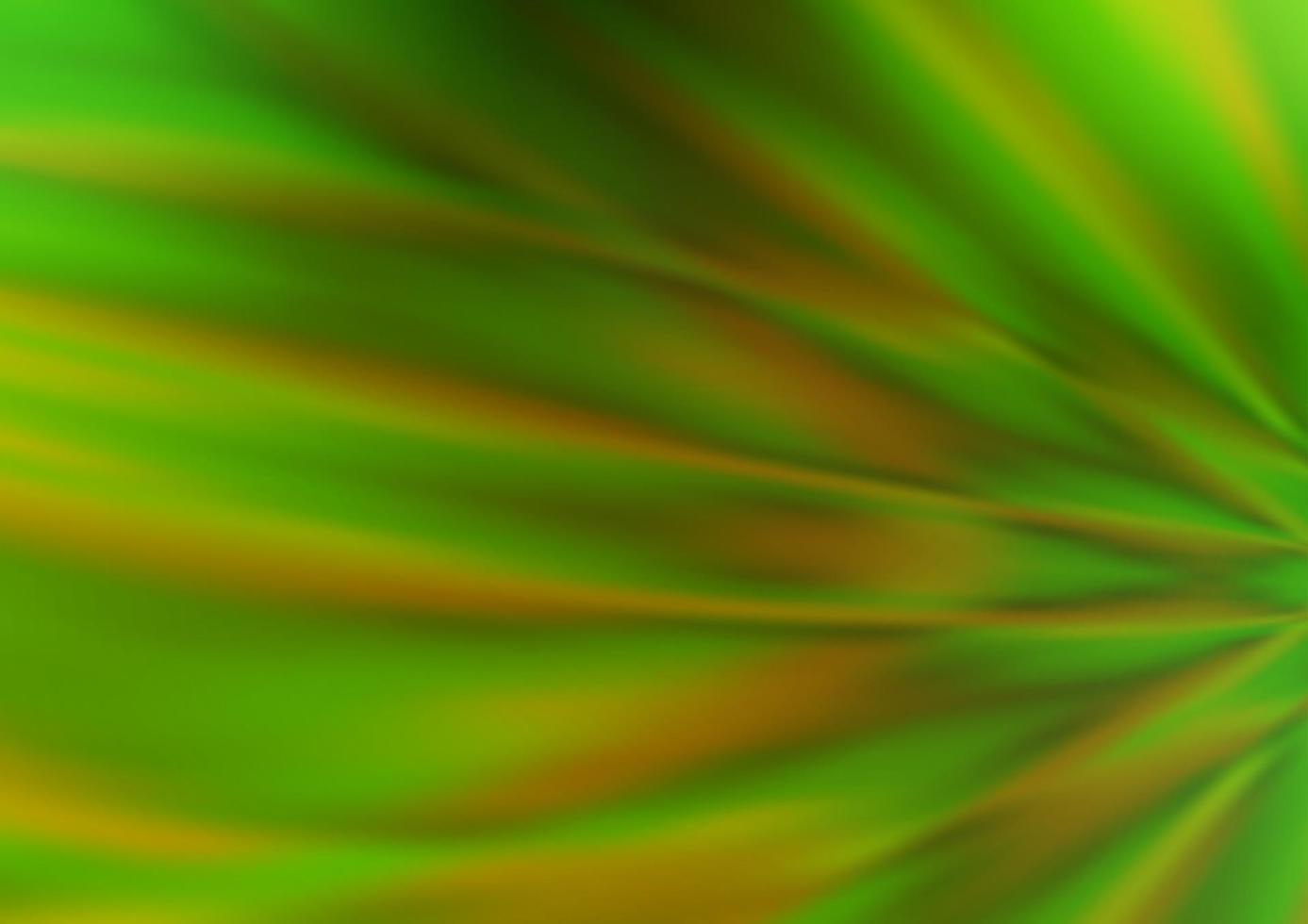 Fondo borroso abstracto del vector verde claro, amarillo.