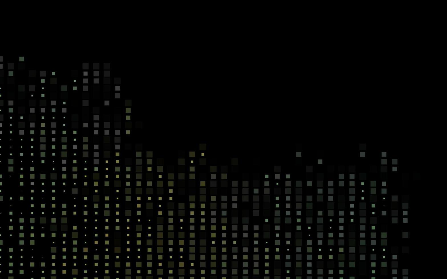 Dark Black vector pattern in square style.