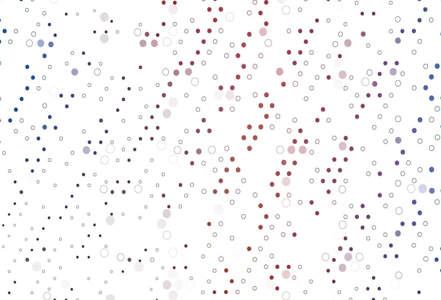 Light Blue, Red vector background with bubbles.