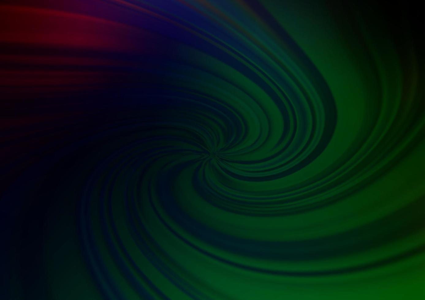 Dark Multicolor, Rainbow vector abstract blurred background.