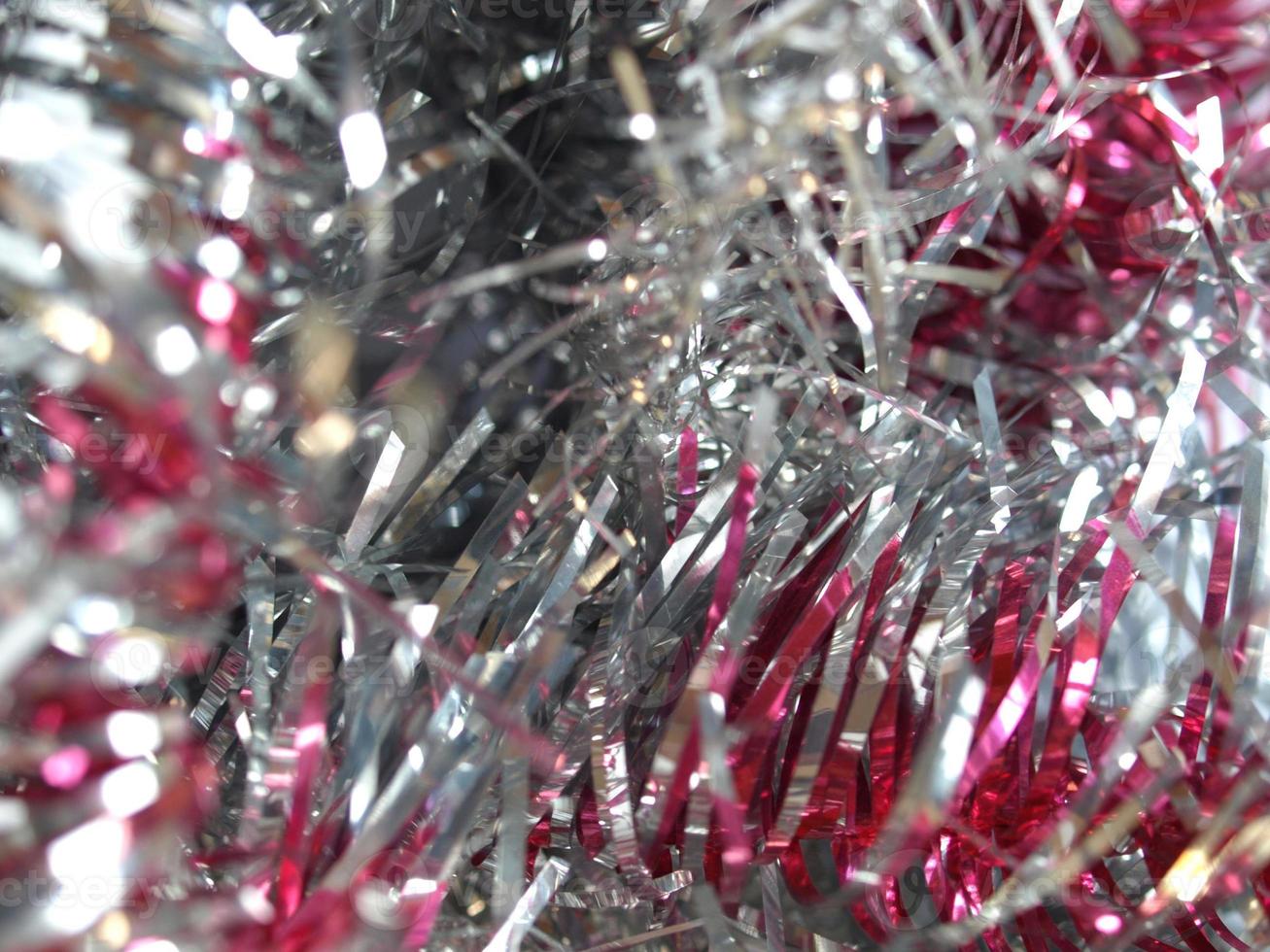 Tinsel for Christmas tree photo