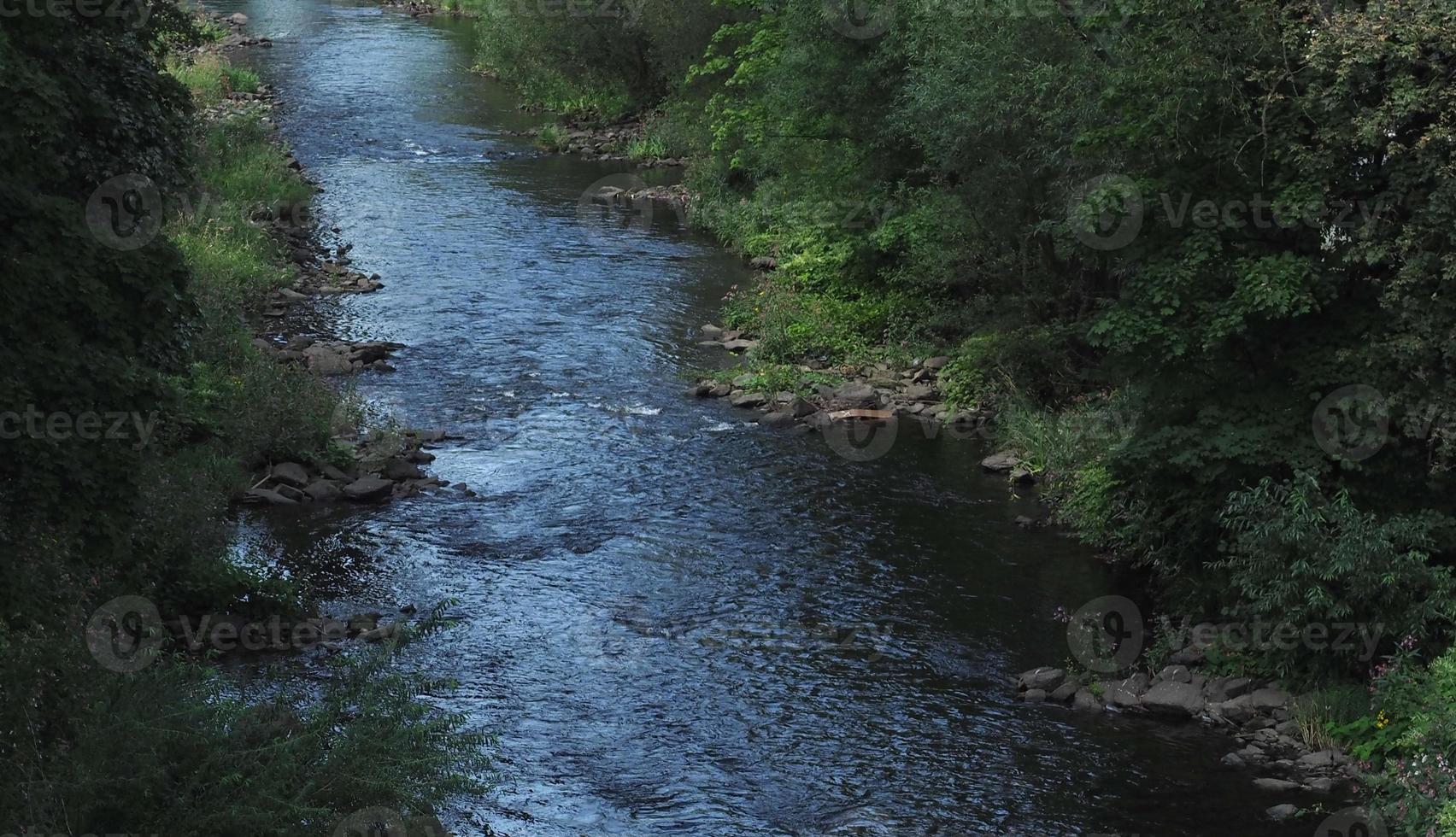 River Wupper in Wuppertal photo