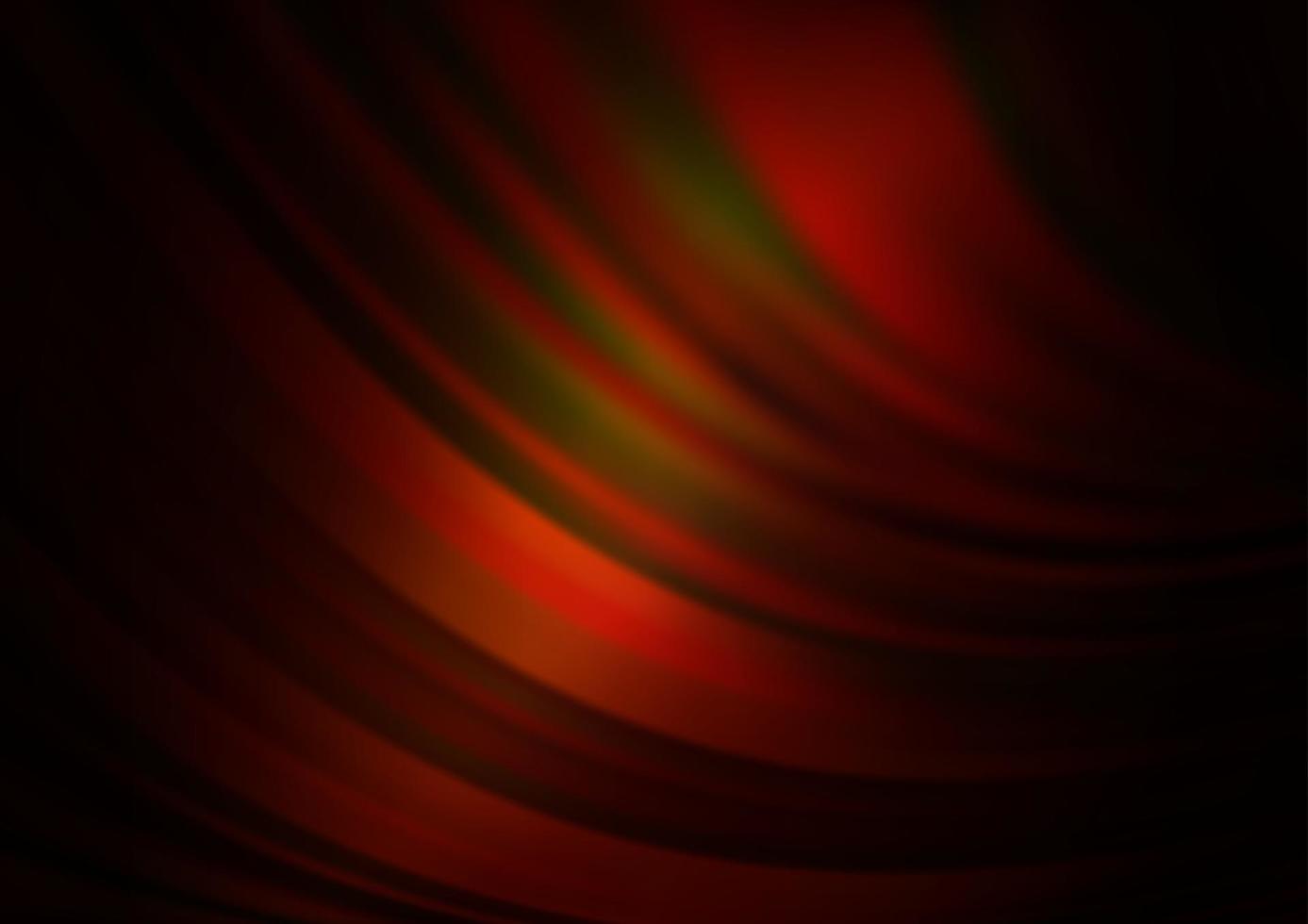 Dark Orange vector background with bubble shapes.